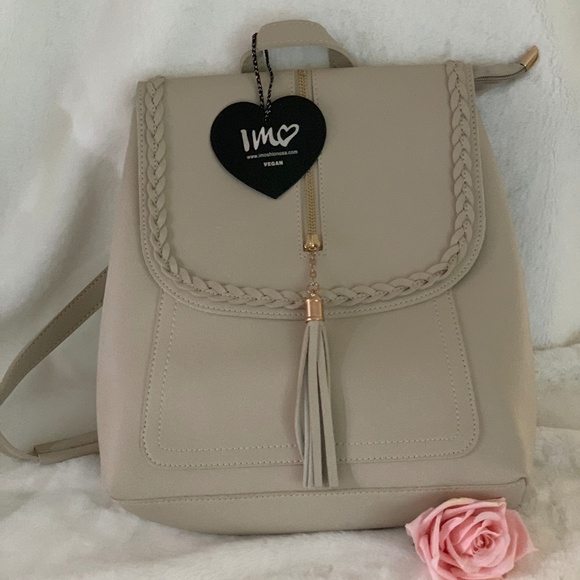 IMOSHION Flap Front Tassel Backpack main image 6
